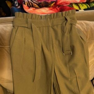Olive green trouser pant